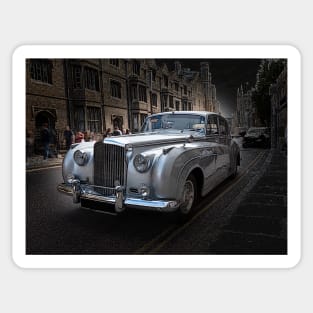 Luxury vintage classic british car Sticker